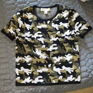 Michael kors camo shirt